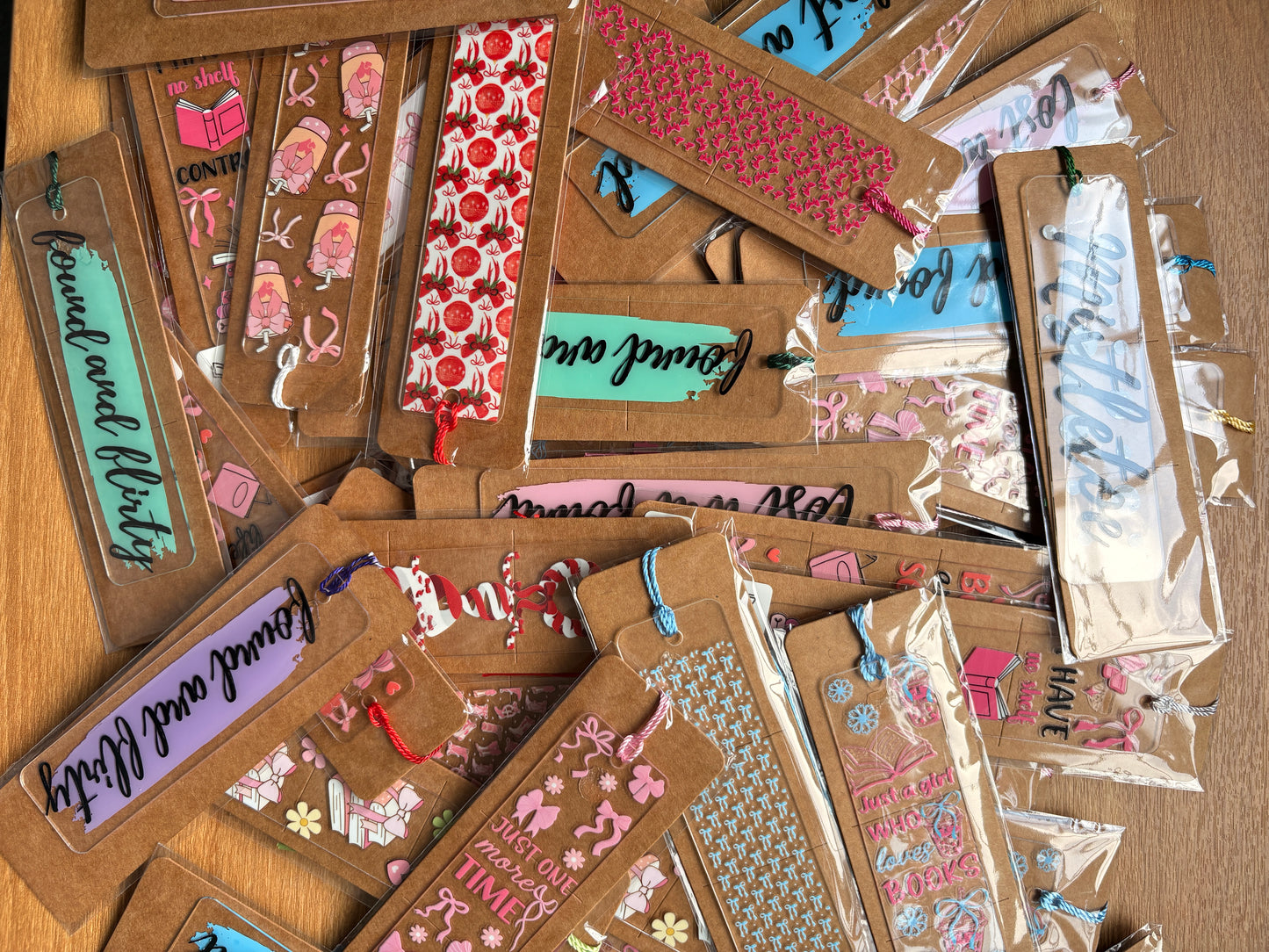 Lucky Dip Acrylic Bookmarks - 5 For £10