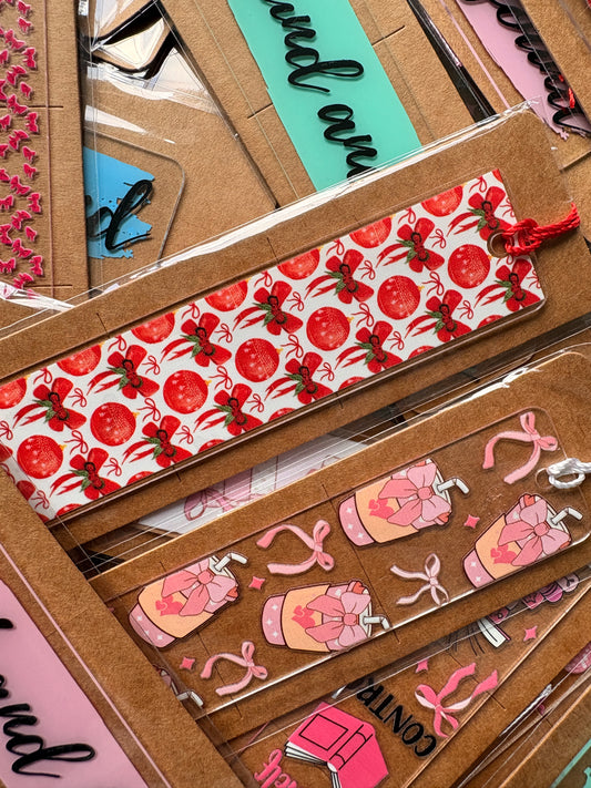 Lucky Dip Acrylic Bookmarks - 5 For £10