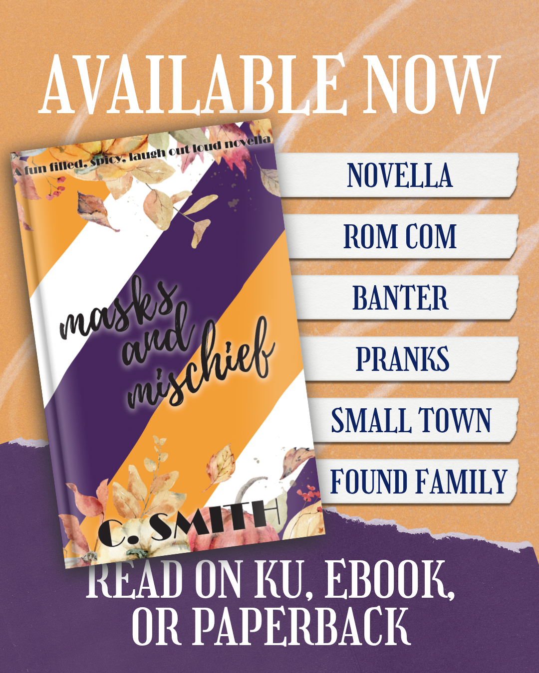 Masks And Mischief Signed Paperback