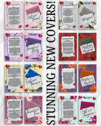 Finding Forever New Cover Complete Set
