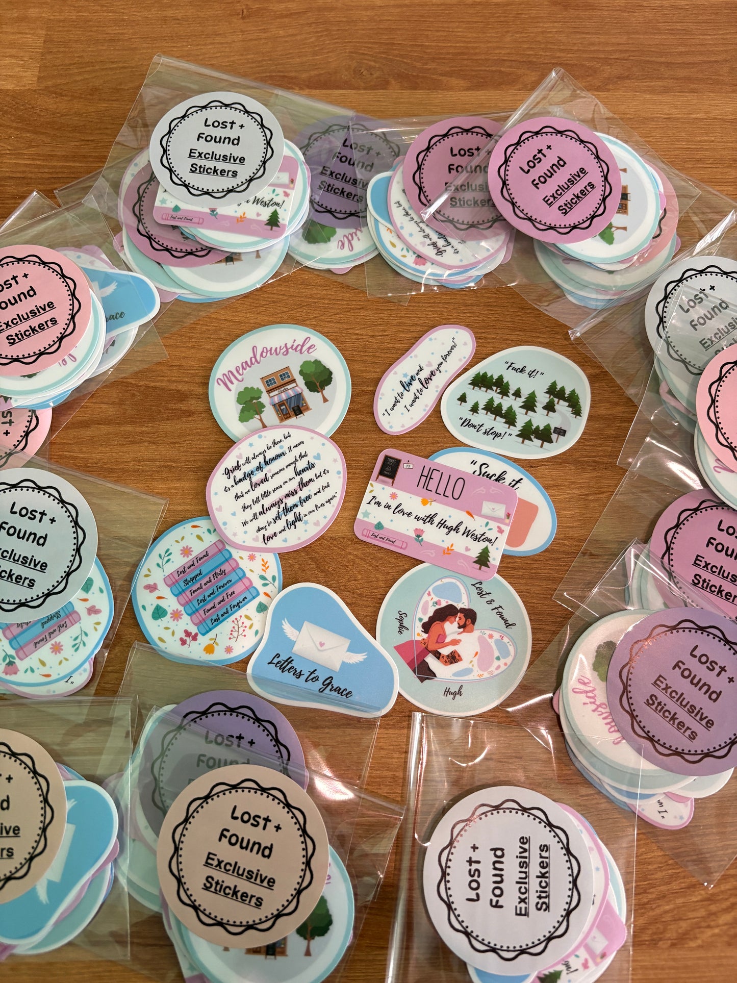 Lost And Found Exclusive Sticker Set