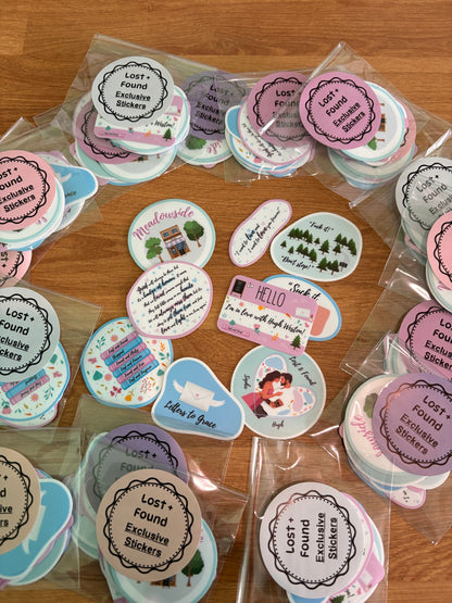 Lost And Found Exclusive Sticker Set