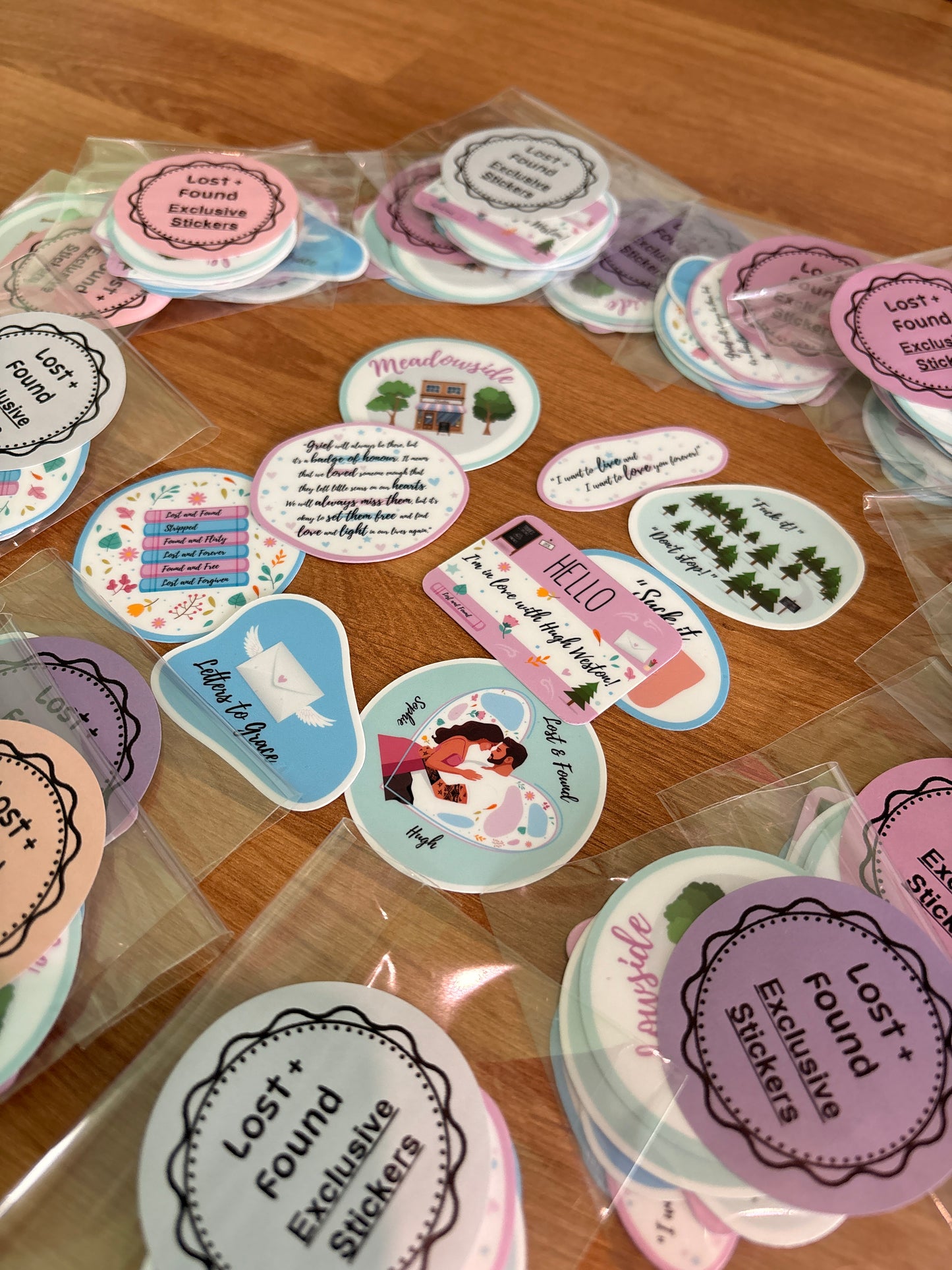 Lost And Found Exclusive Sticker Set