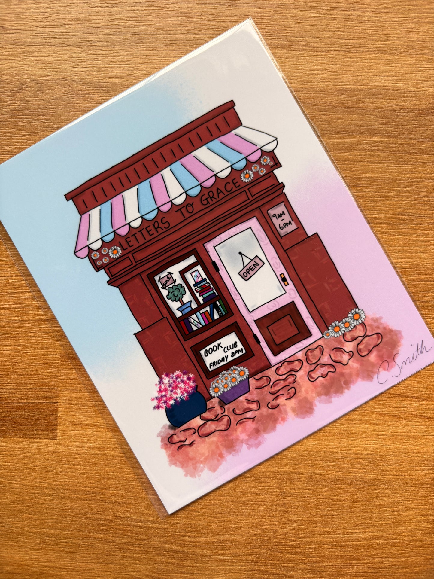 Lost And Found Bookshop Art